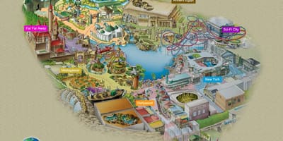 Одморалишта world sentosa мапа