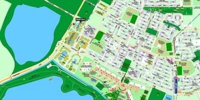 Карта на tampines Сингапур