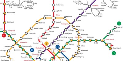 Yishun мапа