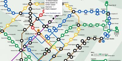 Мрт воз мапата Сингапур